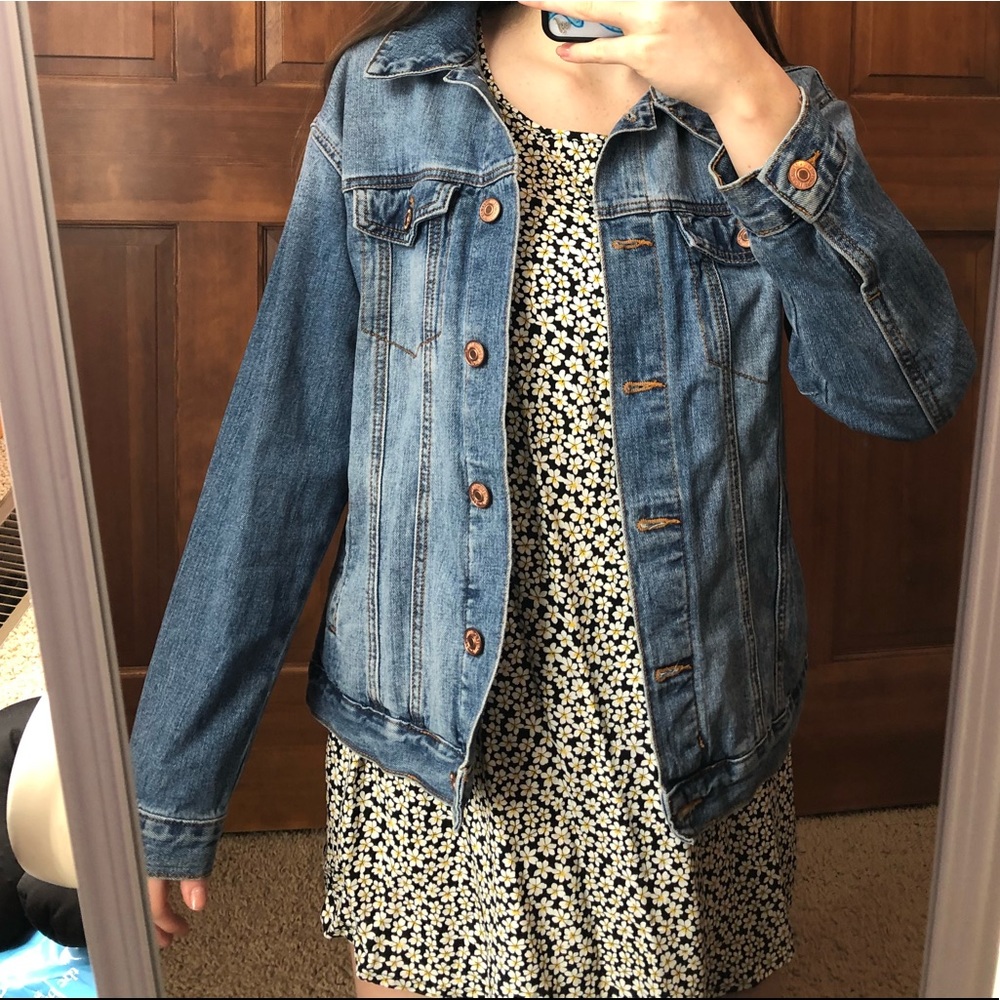 Medium Wash Soft Denim Jacket - Picture 6 of 8